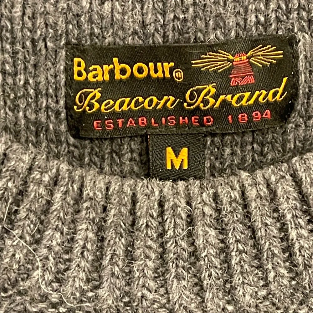 100% Wool Barbour sweater jumper - Picture 2 of 6